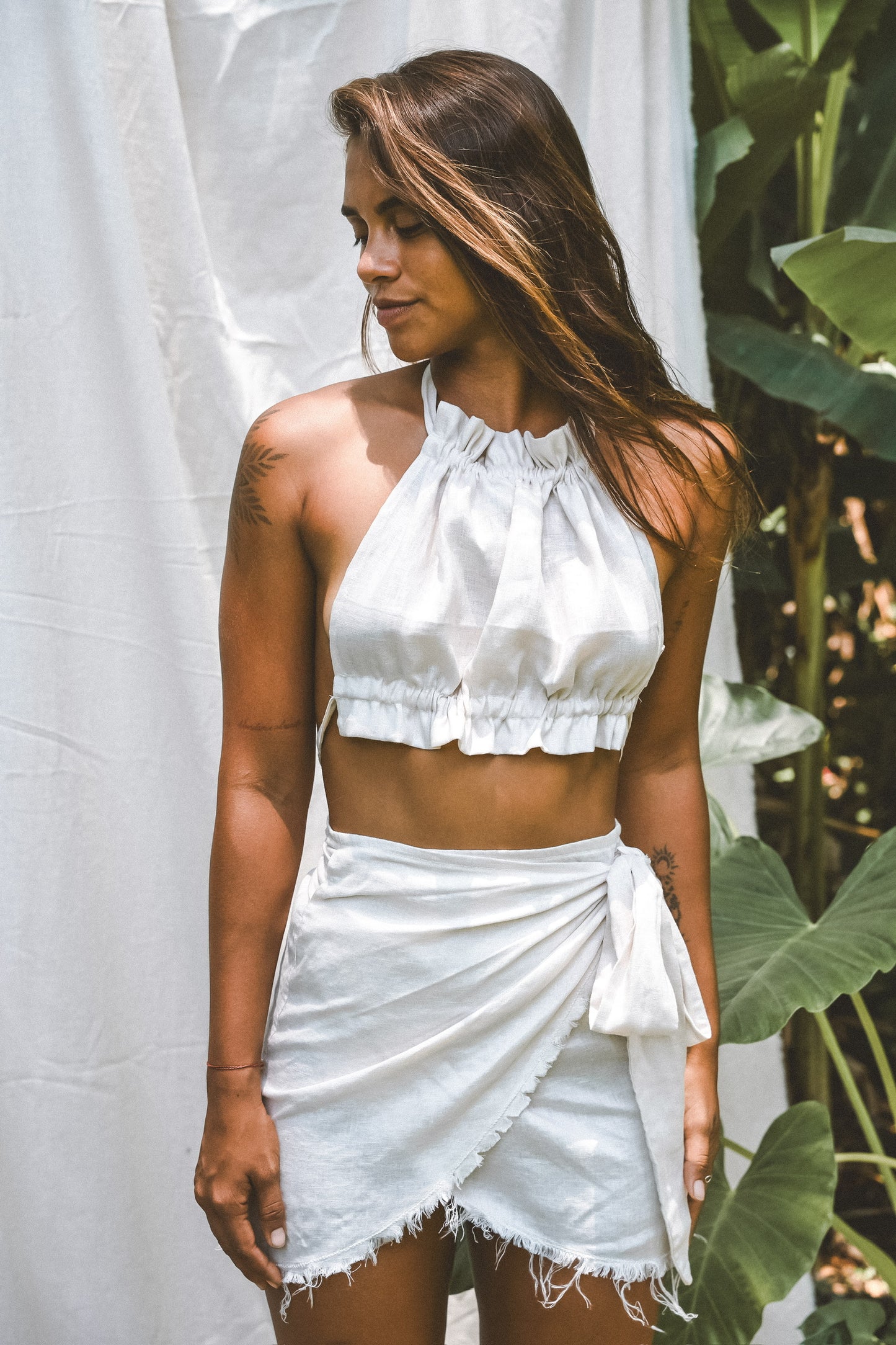 Falda Anne 100% Lino