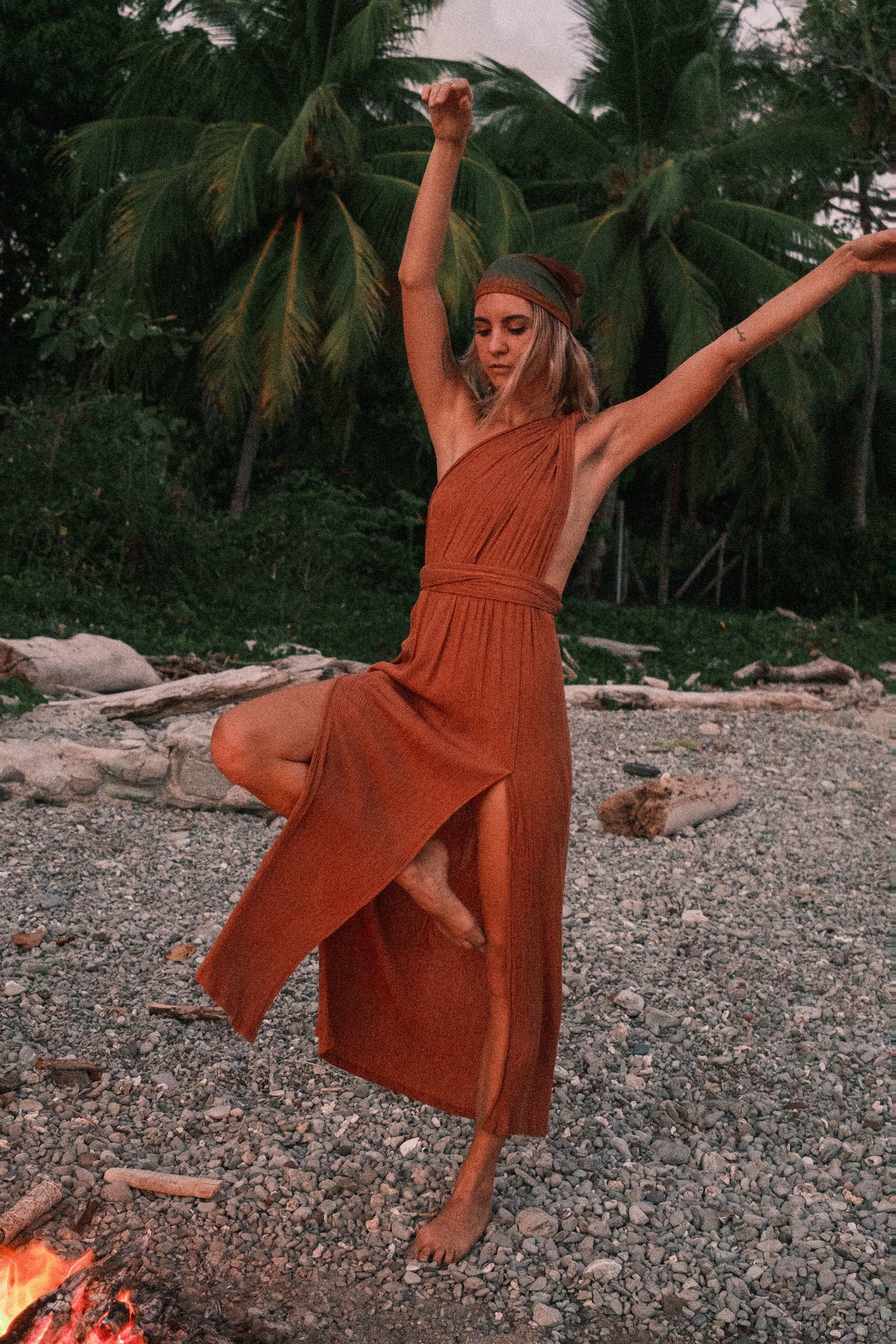 Vestido largo Medusa