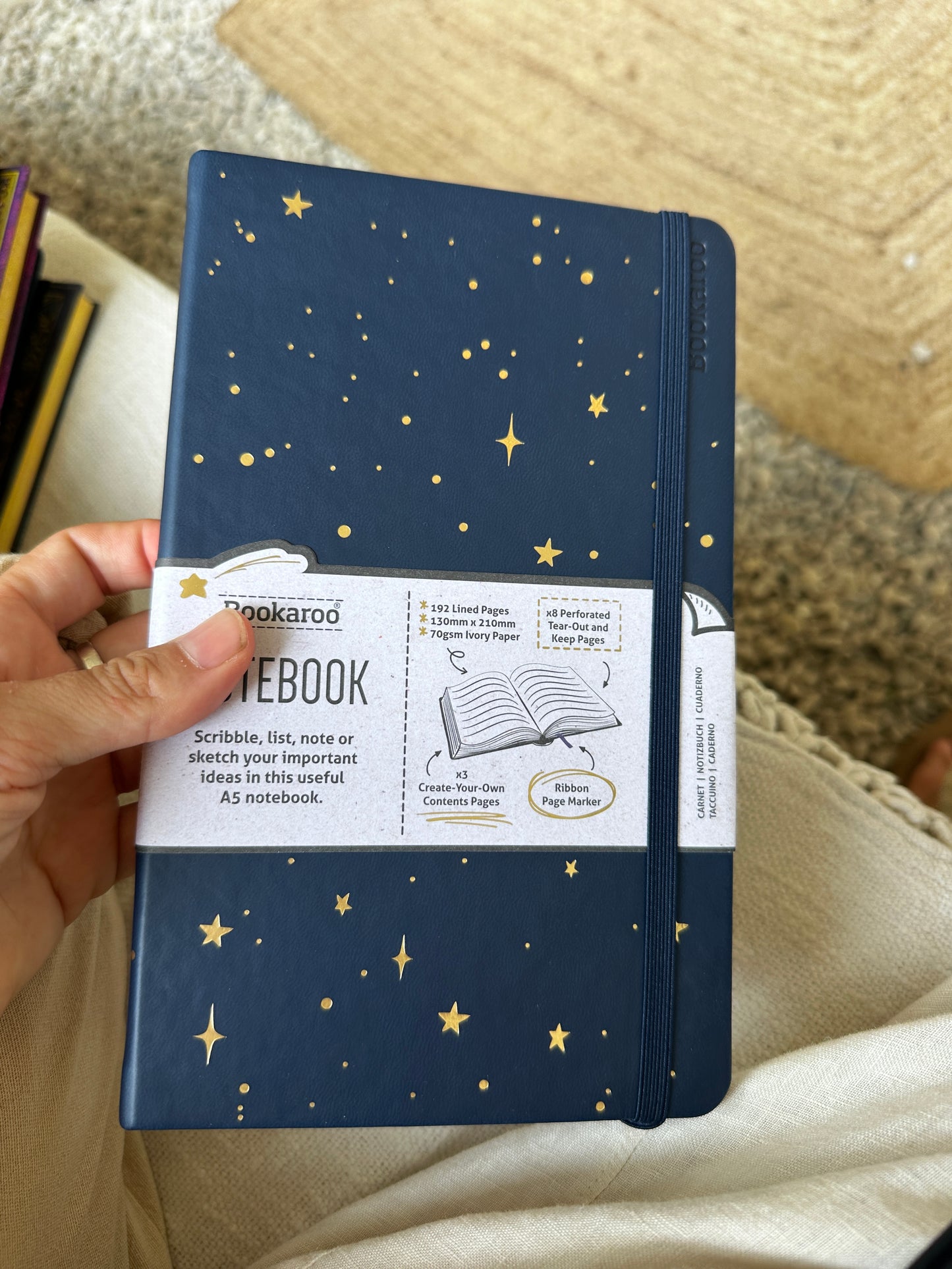 Notebook moon & stars grande