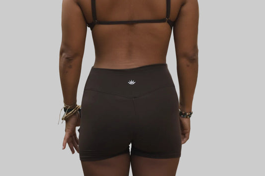 Yoga Wear: Mini short Agua (corta)