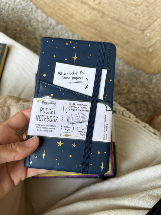 Poket notebook moon & stars